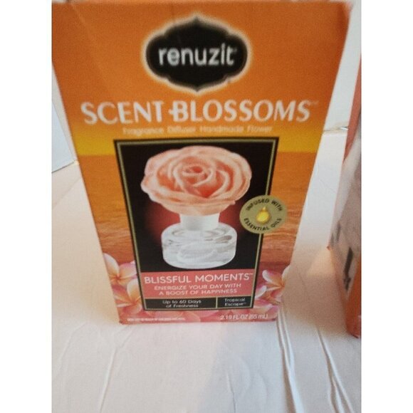 2X Renuzit Scent Blossoms Fragrance Diffuser Handmade Flower Blissful Moments - Picture 2 of 5